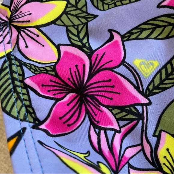 Roxy Girl 🌸 Hawaiian Beach Classics Bikini Bottom Girls Sz 16-XL - Picture 5 of 11